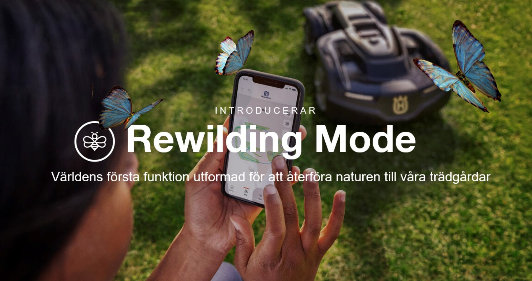 Rewilding Mode för Automower®