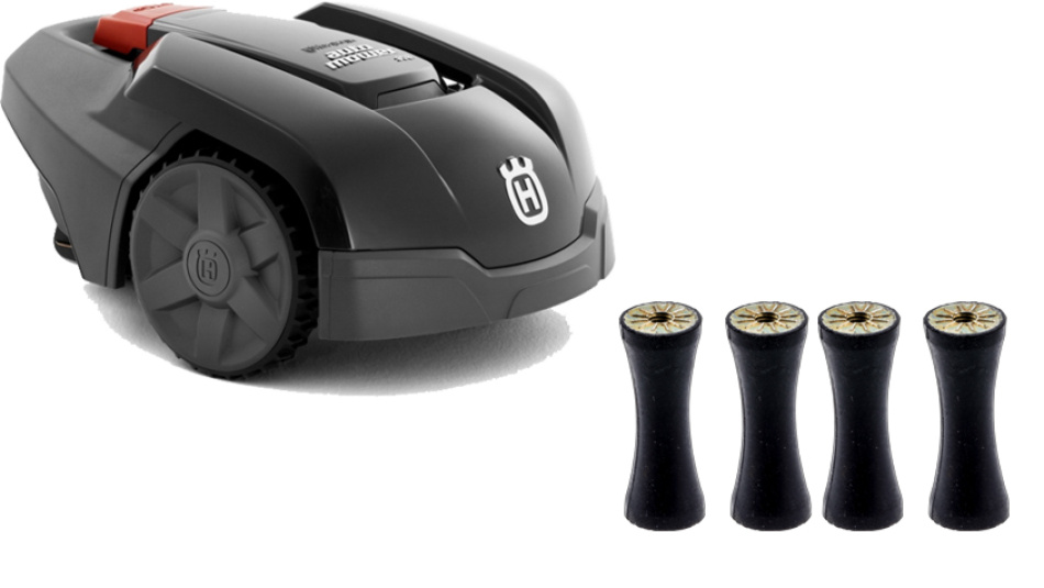 Byt gummidämpare på din Automower 105, 305, 308 i 6 enkla steg