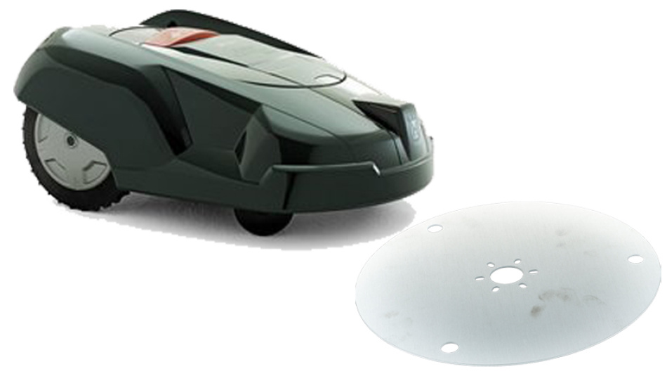 Cambiar la plancha protectorade los Husqvarna Automower 220AC / 230ACX