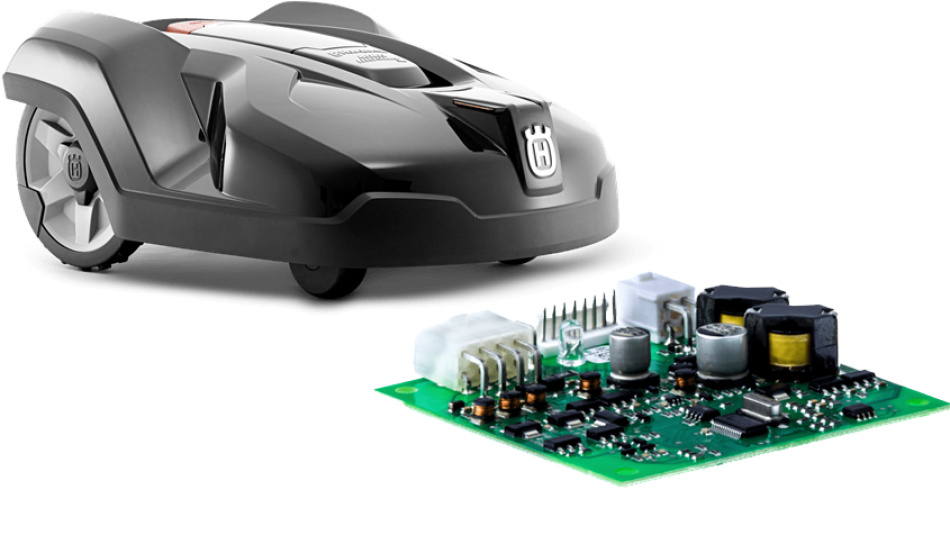 Byta kretskortet i laddstationen Automower G3