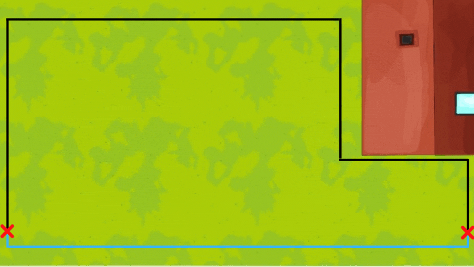 Förlänga begränsningskabeln eller guidekabeln till robotgräsklippare