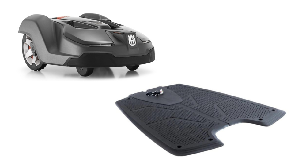 Hur du byter laddplatta på Automower 220AC, 230ACX, 320, 330X, 420, 430X mfl