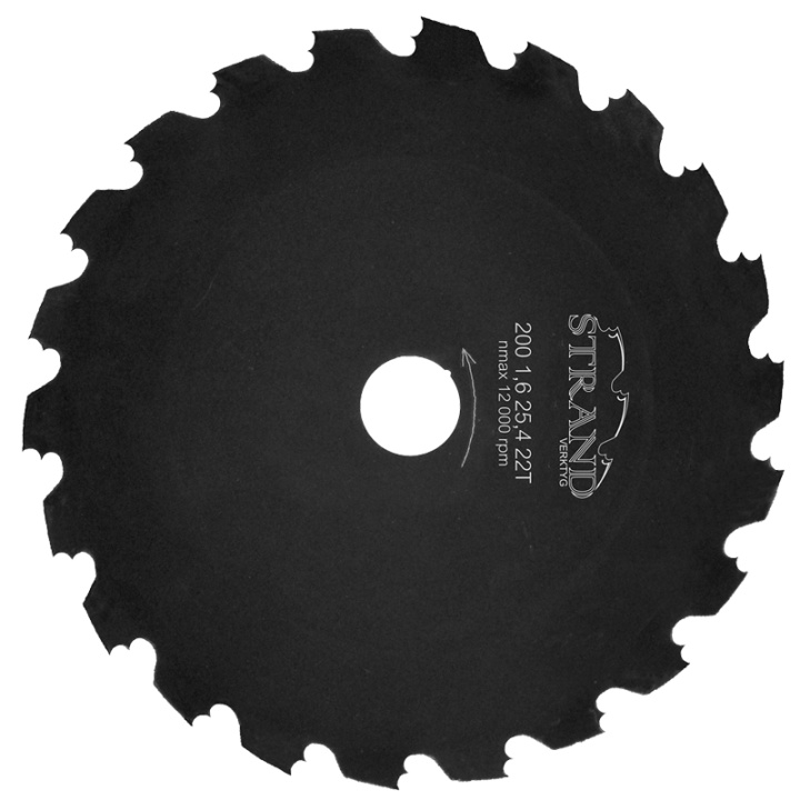 Strand Röjsågsklinga 200x20 i gruppen Husqvarna Skog & Trädgårdsprodukter / Husqvarna Grästrimmers & Röjsågar / Tillbehör grästrimmers & röjsågar / Sågklingor hos GPLSHOP (100832)