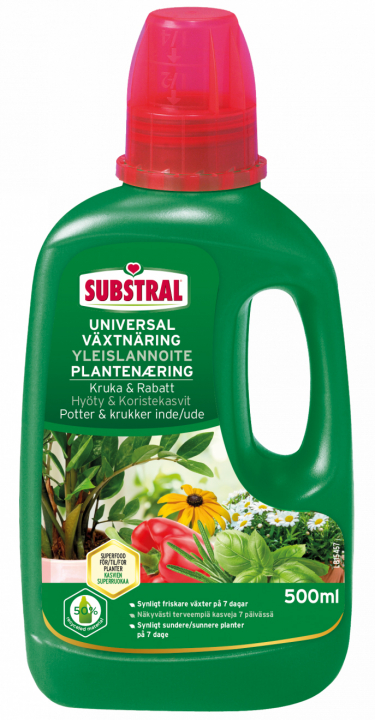 Substral Universal Näring 500ml i gruppen Husqvarna Skog och Trädgårdsprodukter / Gräsfrö och gödsel / Odling hos GPLSHOP (41957)