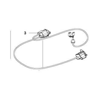 WIRING ASSY ULTRASONIC i gruppen Reservdelar Robotgräsklippare / Reservdelar Husqvarna Automower® 450X / Automower 450X - 2020 hos GPLSHOP (5010652-01)