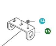Fäste, Hållare Bakre Hjulaxel i gruppen  hos GPLSHOP (5013213-01)