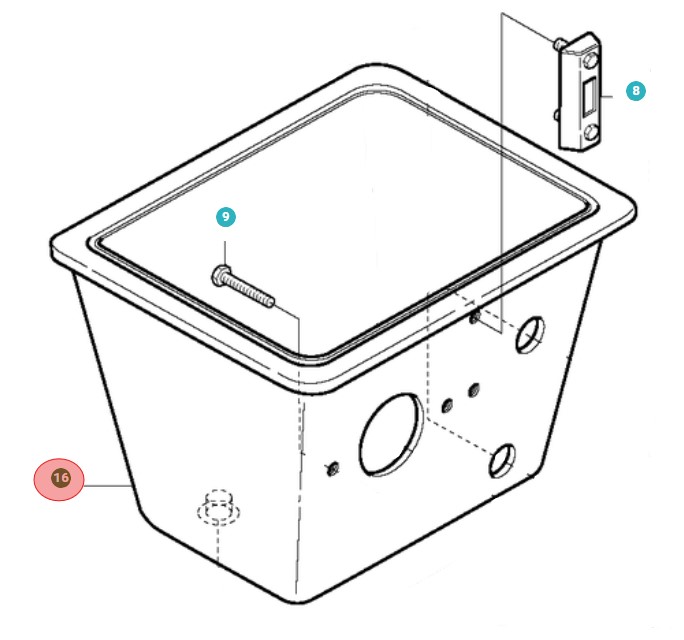 Hydraultank i gruppen  hos GPLSHOP (5013658-01)