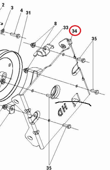 Inmatningshus Fäste i gruppen  hos GPLSHOP (5015954-02)