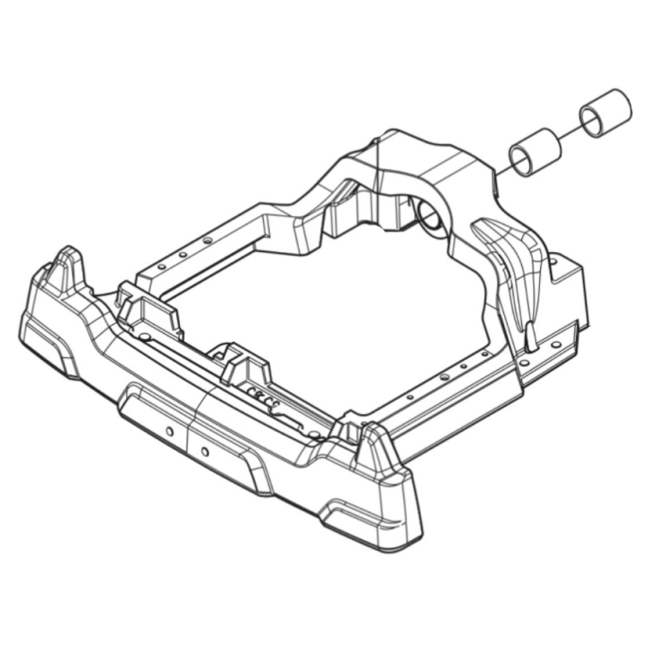 Ram, Bakre i gruppen Spare parts Husqvarna Rider 420 TSX AWD hos GPLSHOP (5017508-01)