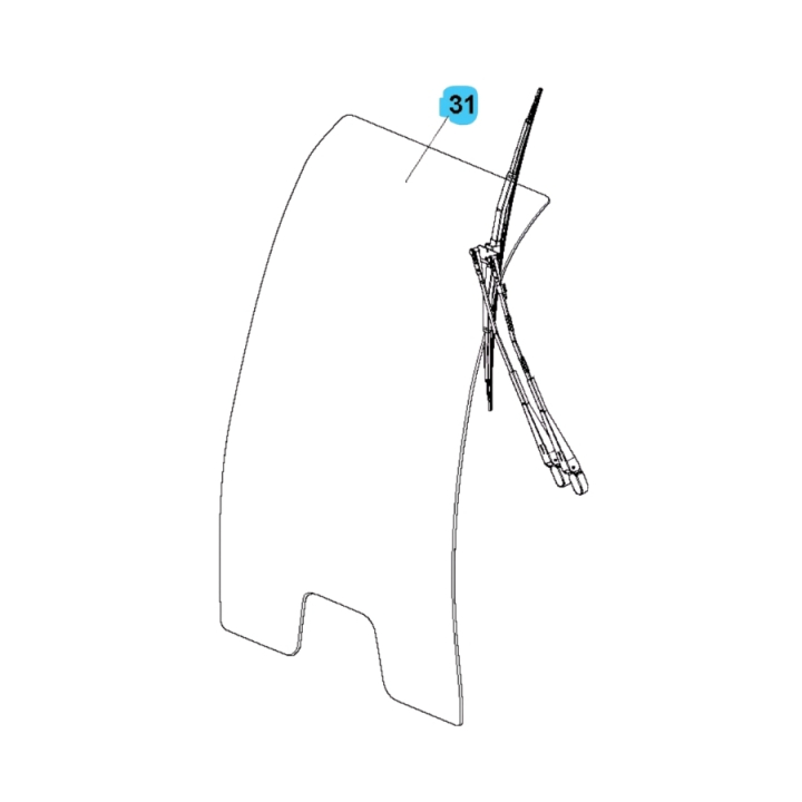 Vindruta i gruppen  hos GPLSHOP (5019554-01)