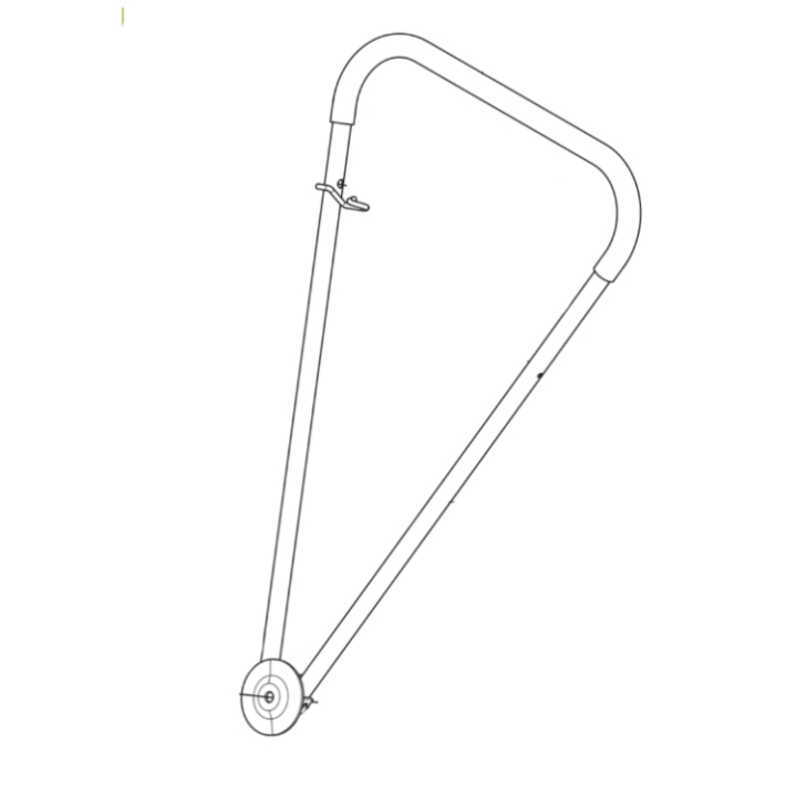 HANDLE ASSY UPPER GREY i gruppen hos GPLSHOP (5029083-03)