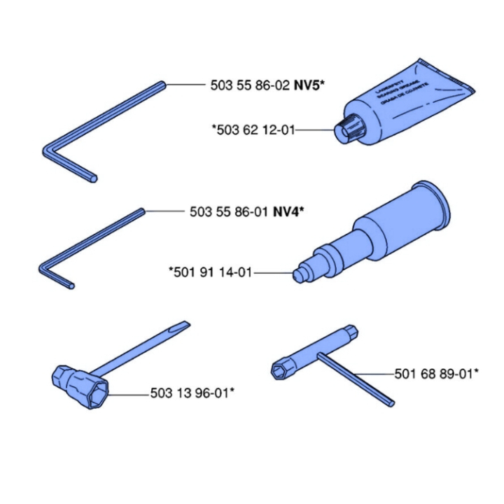Verktygssats 5035585-02 i gruppen  hos GPLSHOP (5035585-02)