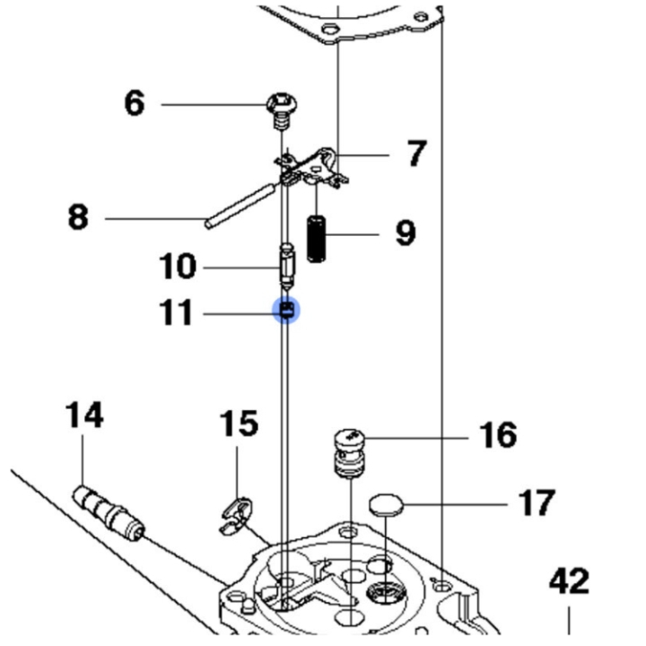 Seat-In Valve Plated 5035923-01 i gruppen  hos GPLSHOP (5035923-01)