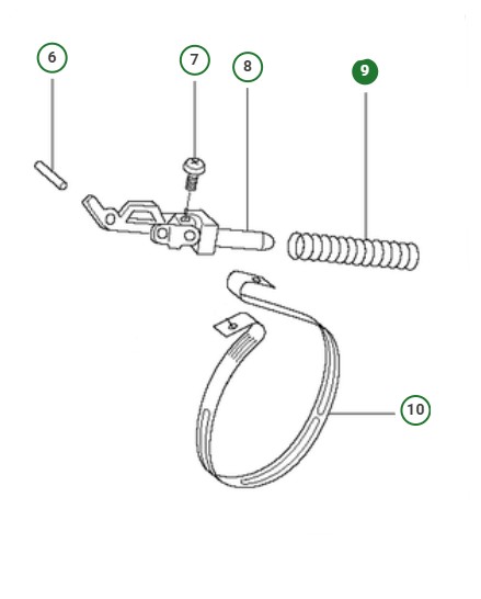 BROMSFJÄDER i gruppen hos GPLSHOP (5037171-01)