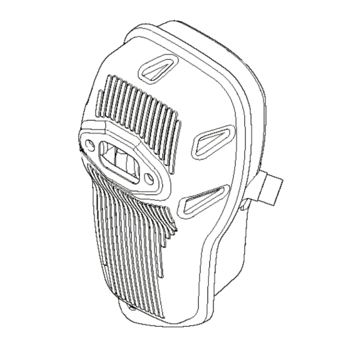 Ljuddämpare 5040379-01 i gruppen  hos GPLSHOP (5040379-01)