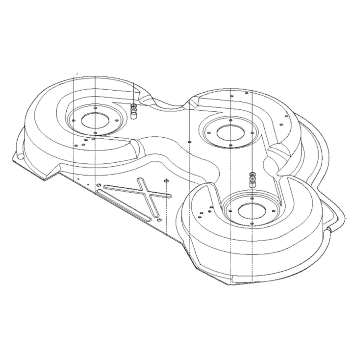 Klippkåpa Kpl i gruppen Spare parts Husqvarna Rider 422 TS AWD hos GPLSHOP (5045699-01)
