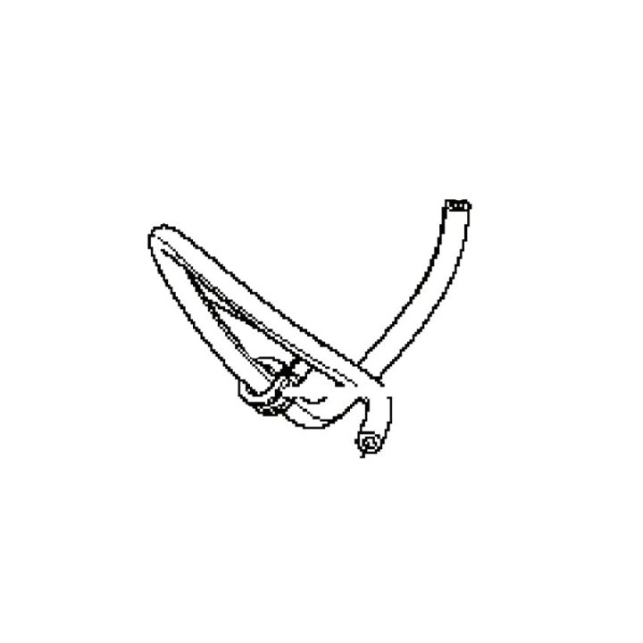 Fuel Hose Di=6,4 L=600 i gruppen Spare parts Husqvarna Rider 419 TSX AWD hos GPLSHOP (5048000-02)