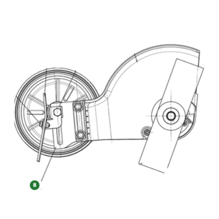 Bracket blade guard i gruppen  hos GPLSHOP (5051746-01)