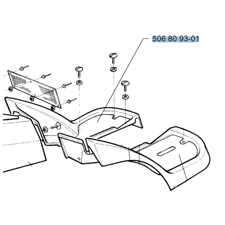 Fotmatta, Vä, i gruppen  hos GPLSHOP (5068093-01)