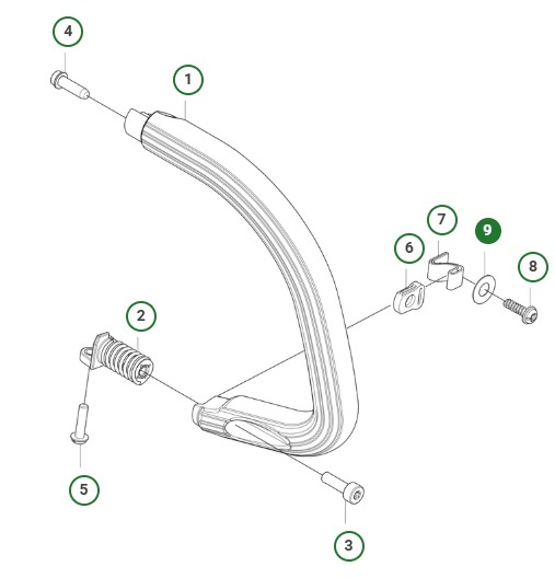 Washer 0164020508 i gruppen hos GPLSHOP (5160769-01)