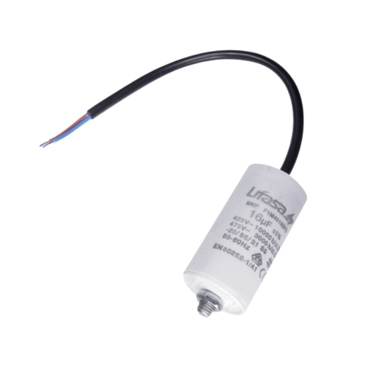 Capacitor 16 µf, Cpl, i gruppen hos GPLSHOP (5203704-01)