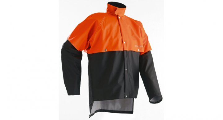 Husqvarna Regnjacka S i gruppen Husqvarna Skog och Trädgårdsprodukter / Husqvarna Kläder / Skyddsutrustning / Arbetskläder / Accessoarer hos GPLSHOP (5230792-46)