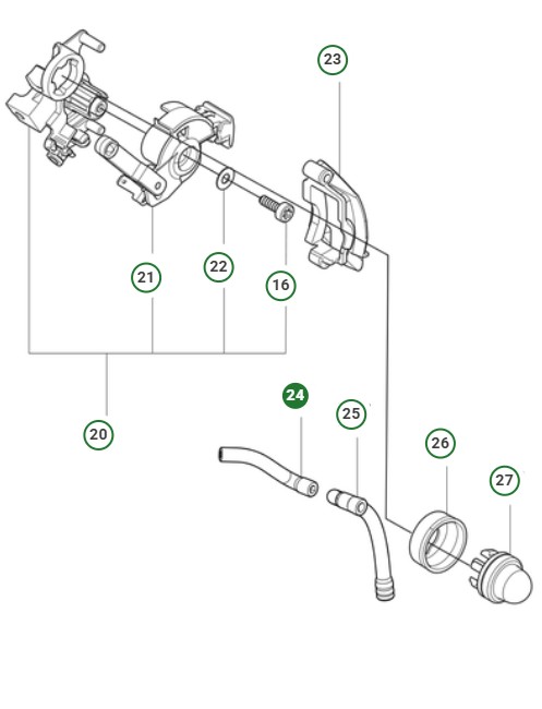 Suction Hose Fuel i gruppen hos GPLSHOP (5294112-01)