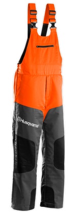 Hängselbyxa Husqvarna Classic, 48 i gruppen Husqvarna Skog & Trädgårdsprodukter / Husqvarna Kläder / Skyddsutrustning / Skyddsbyxor hos GPLSHOP (5295196-48)