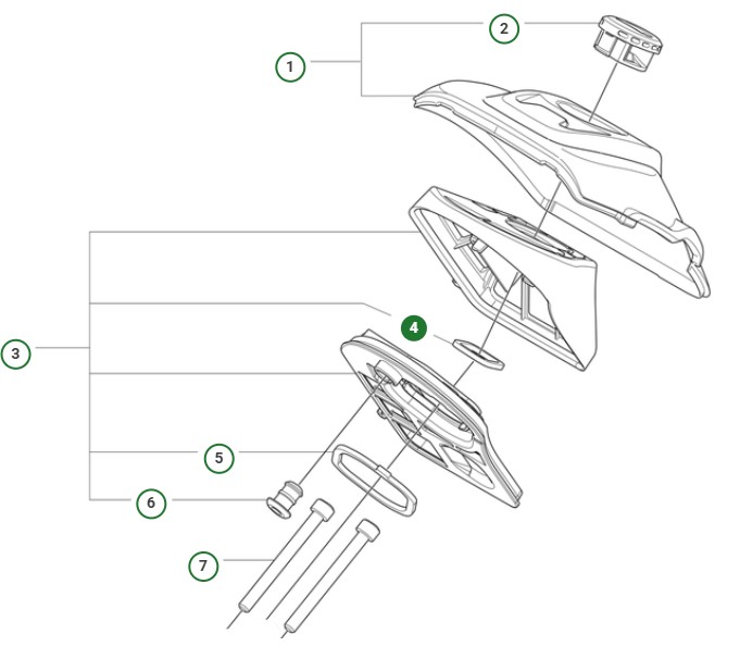 Sealing Air Filter Half! i gruppen hos GPLSHOP (5295496-01)