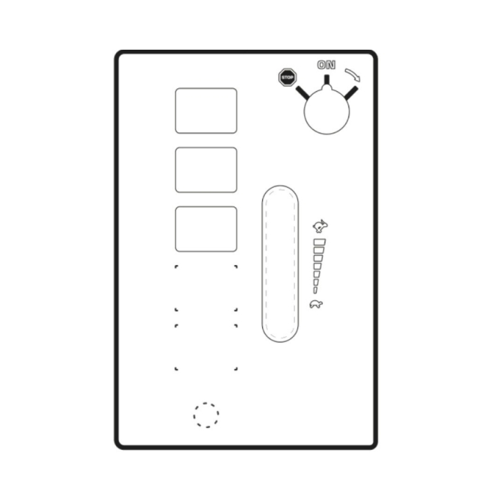 Decal Bottom Control Panel Cab i gruppen  hos GPLSHOP (5296655-01)