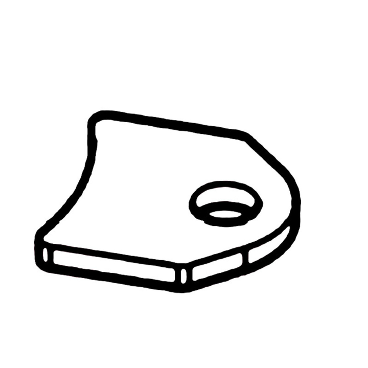 Spring Plate F=4000 N i gruppen Reservdelar Husqvarna 522iHD75 hos GPLSHOP (5297591-01)