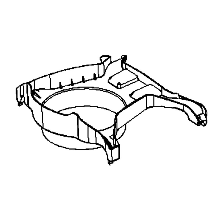 Luftkanal i gruppen Reservdelar Husqvarna TC 130 hos GPLSHOP (5324066-62)