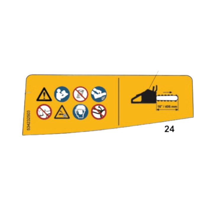 Etikett Warning 16  Bar i gruppen  hos GPLSHOP (5342325-03)