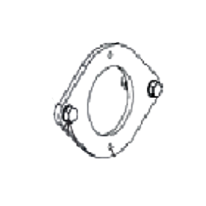 Plate clamp i gruppen Reservdelar Damm- & Slamutrustning hos GPLSHOP (5351494-02)