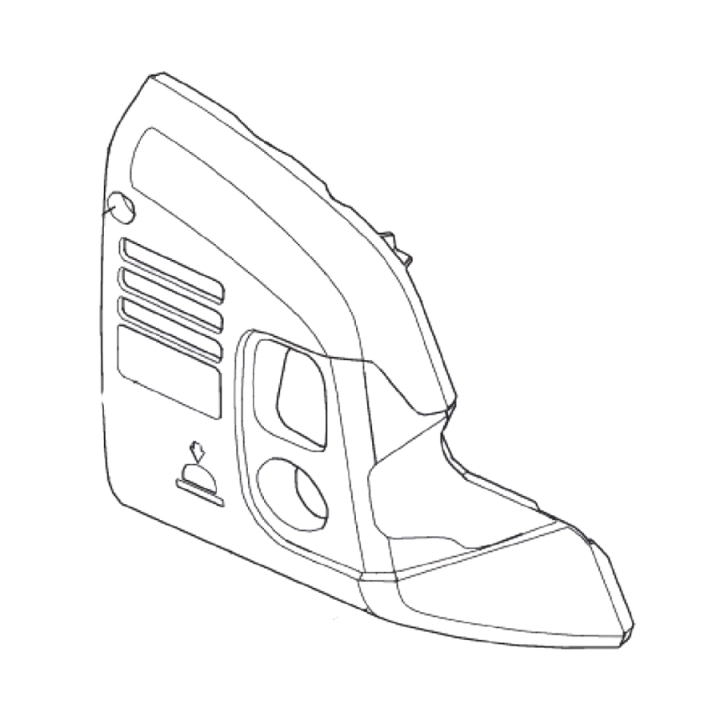 COVER AIR INTAKE, HUSQVARNA i gruppen hos GPLSHOP (5355076-01)
