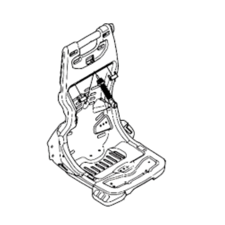 FRAME ENGINE HUSQVARNA-GREY i gruppen hos GPLSHOP (5355092-01)