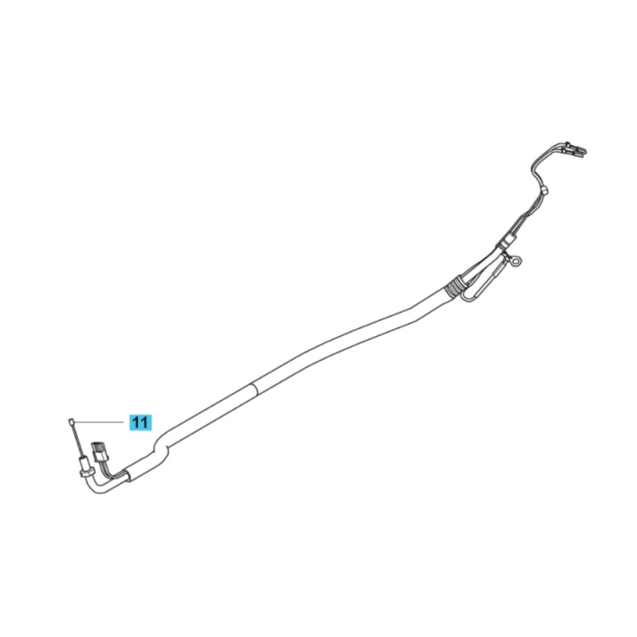 THROTTLE CABLE ASSY THROTTLE W i gruppen hos GPLSHOP (5356603-01)
