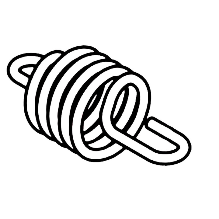 Spring Anti-Vibration i gruppen Reservdelar Husqvarna 522iHD75 hos GPLSHOP (5360495-01)