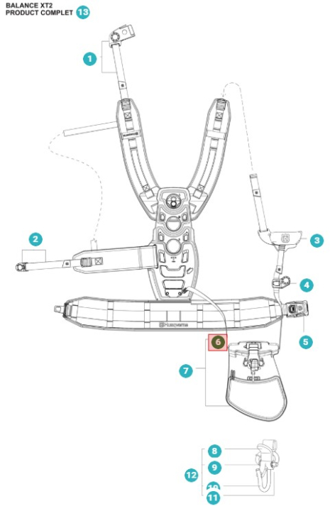 BAND PULLSTRAP XT2 ASSY i gruppen Husqvarna Skog och Trädgårdsprodukter / Husqvarna Grästrimmers & Röjsågar / Tillbehör grästrimmers & röjsågar / Röjsågsselar / Reservdelar till röjsågsselar hos GPLSHOP (5363736-01)