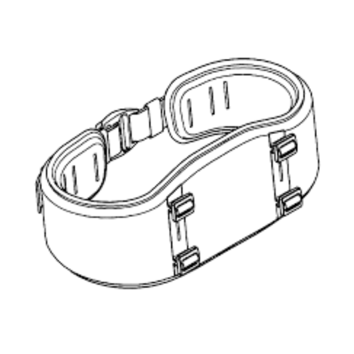 WAIST-BELT WAIST BELT ASSY HVA i gruppen hos GPLSHOP (5364595-01)