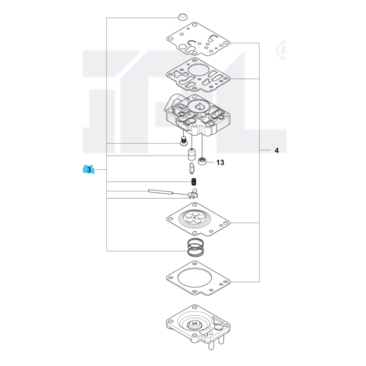 Reparationssats pump i gruppen  hos GPLSHOP (5366907-01)