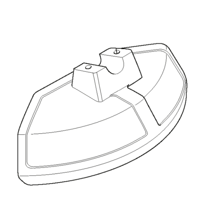 Sprutskydd i gruppen Reservdelar Husqvarna 322R hos GPLSHOP (5370877-01)