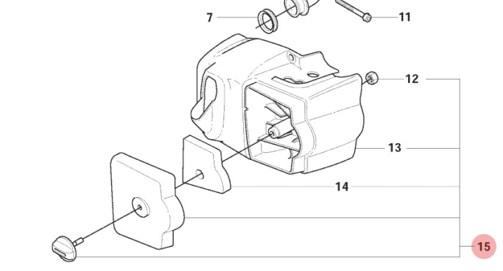 Cylinderkåpa Kpl i gruppen hos GPLSHOP (5374120-04)