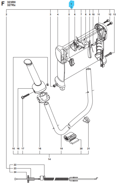 Handtagssyst Kpl i gruppen hos GPLSHOP (5374245-11)