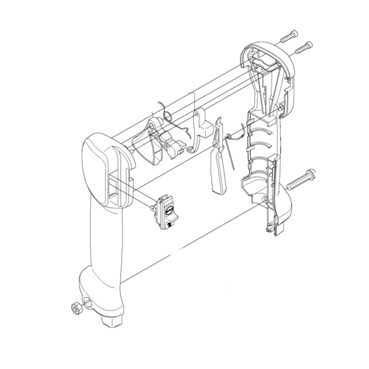 Handtagssyst Kpl 5374245-14 i gruppen hos GPLSHOP (5374245-14)