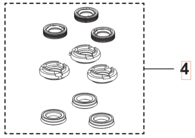 Seal Kit Sealing Kit Pw125 i gruppen  hos GPLSHOP (5374861-01)