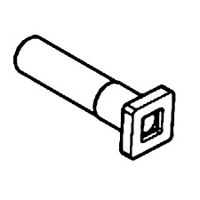 Screw Square Head M8X37 10,9 Z i gruppen  hos GPLSHOP (5375791-01)