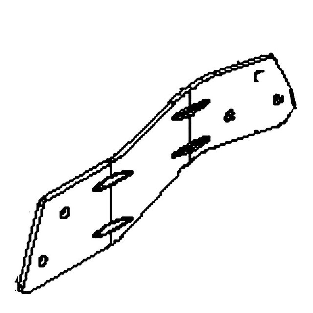 BRACKET BRACKET LH,FRONT,BAGGE i gruppen hos GPLSHOP (5375940-01)
