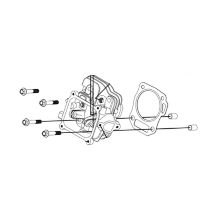 Cylinder head kit i gruppen  hos GPLSHOP (5401941-01)