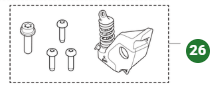 Vibrationsisolator 5402600-02 i gruppen hos GPLSHOP (5402600-02)
